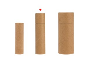 Biologisch abbaubare zylindrische Papiertuben 25x100 mm für Lippenbalsam-5