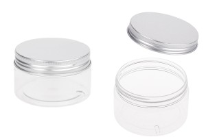 Transparente Pet-Dose 100ml mit Alu- Deckel und innerer Abdichtscheibe-εικόνα_προϊοντική