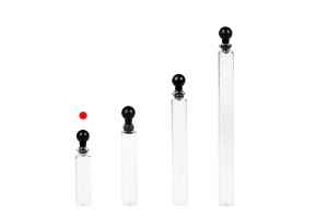 Glastesterflasche 1 ml mit Kunststoffverschluss - 100 Stk-εικόνα_σύνθεση