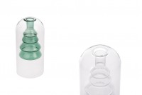 Flacon diffuseur en verre double paroi 160ml (85x170 mm) en verre soufflé de différentes couleurs