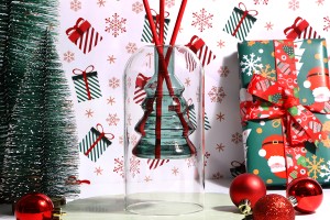 Doppelwandige Glasdiffusorflasche 160 ml (85 x 170 mm) aus mundgeblasenem Glas in verschiedenen Farben-εικόνα_σύνθεση