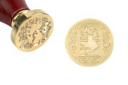 Sealing wax stamp 25 mm in various designs
