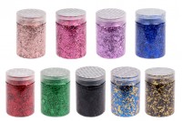 Metallic foil flakes 3g for candles and resin in various colors