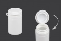 Πλαστικό λευκό βαζάκι 30ml με κουμπωτό καπάκι ασφαλείας για χάπια και κάψουλες