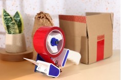 Aυτοκόλλητη ταινία ασφαλείας πλάτους 48 mm για χαρτοκιβώτια - μήκος 50 m