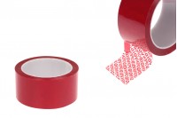 48 mm self-adhesive security tape for cartons - 50 m length