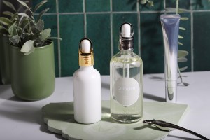 Couvercle en aluminium « cloche » avec sucette blanche pour compte-gouttes de 5 à 100 ml-3