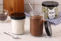 Γυάλινο βάζο 200 ml με ασημί καπάκι αλουμινίου - 6 τμχ Γυάλινο βάζο 200 ml με ασημί καπάκι αλουμινίου - 6 τμχ