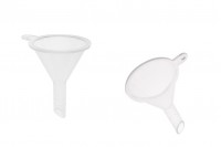 Entonnoir en plastique - diamètre 30 mm (extrémité 6 mm) - 6 pcs