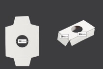 Innere Papierstütze 50x30 mm für 50 ml Flaschendosen - 100 Stk Innere Papierstütze 50x30 mm für 50 ml Flaschendosen - 100 Stk