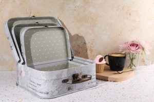 Valise pour cadeau avec poignée et clips en métal, lot de 3 pièces-εικόνα_σύνθεση