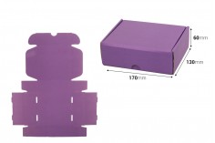 Κουτί συσκευασίας από χαρτί κραφτ 170x130x60 mm - 20 τμχ
