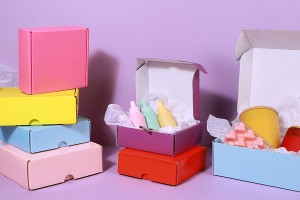 Boîte d'emballage en papier kraft 170 x 130 x 60 mm - 20 pcs-5