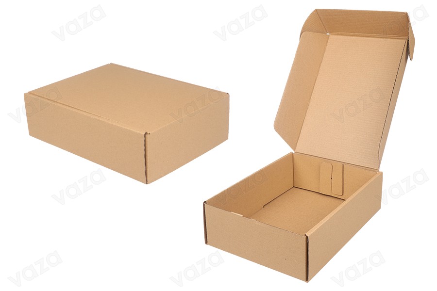 180x240x70mm Kraftpapier-Verpackungsbox ohne Fenster - 20 Stück 180x240x70mm Kraftpapier-Verpackungsbox ohne Fenster - 20 Stück-produktbild