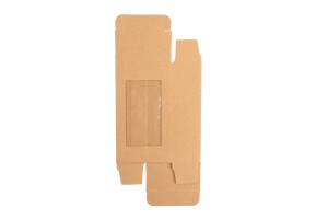 Verpackung für Seifen Kraftpapier mit 100x55x30mm Fenster - 50 Stück-5