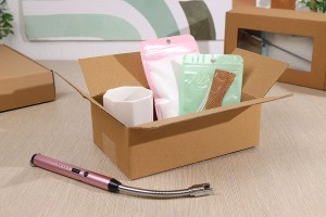 Carton 19.8x13x6.8 marron 3 feuilles - 20 pcs-3