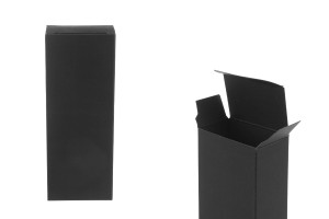 Papierschachtel schwarz 53x32x140mm