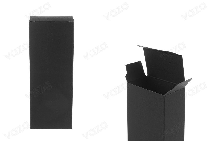 Boîte en papier de couleur noire 53 x 32 x 140 Boîte en papier de couleur noire 53 x 32 x 140-εικόνα_προϊοντική