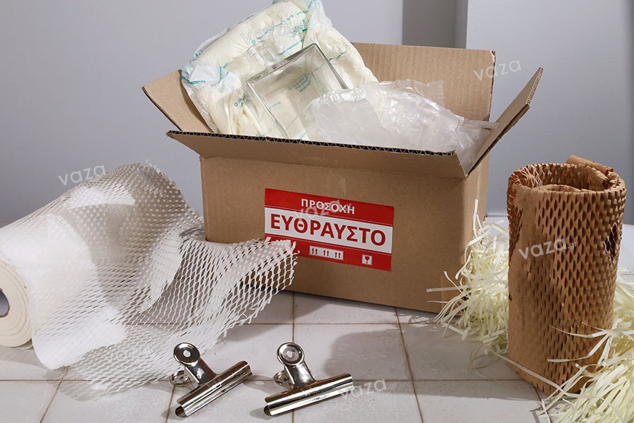 Κυψελωτό κραφτ χαρτί περιτυλίγματος σε ρολό 250 μέτρων - φάρδος 500 mm