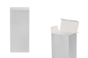 Boîte pour flacon de parfum 100 ml en couleur argent 64 x 35 x 160 - 20 pcs-1