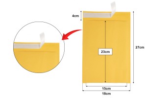 Enveloppes avec aérographe 18 x 23 cm (adaptées au format A5)-2