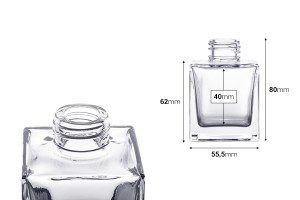 Glasflasche 100ml für Raumduft -ohne Stäbchen-2