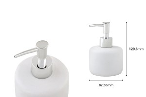 Keramikflasche für Cremeseife 300 ml-εικόνα_διαστάσεις