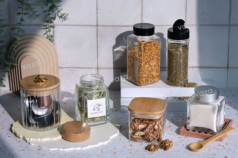 Sealed spice jars sale