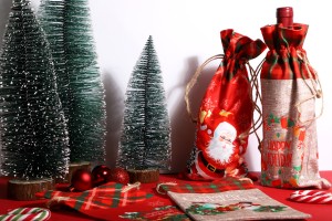 Pouch in 150x310 dimensions with double side Christmas figures - 12 pcs-5