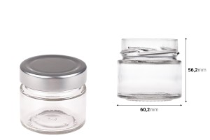 Barattolo 106 ml Plus T.O 58 Deep - 30 pz-dimensioni_immagine