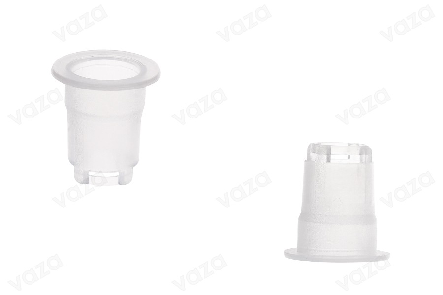 Regolatore di flusso - scolapiatti per bottiglie con collo PP18 - 50 pz Regolatore di flusso - scolapiatti per bottiglie con collo PP18 - 50 pz-εικόνα_προϊοντική
