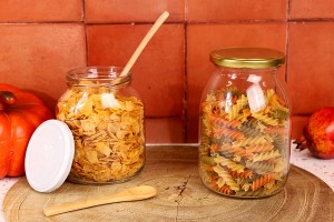 Klassisches Glas für Honig 1000 ml-εικόνα_σύνθεση