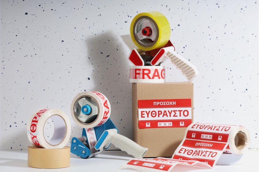 Χάρτινη ταινία συσκευασίας τύπου γομέ με πλάτος 48 mm - ρολό 50 m