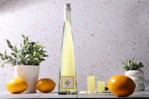 Bouteille en verre pour huile-vinaigre, boissons ou décoration 58 x 60 x 300 - 180 ml-εικόνα_σύνθεση