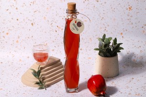 Bouteille en verre pour huile-vinaigre, boissons ou décoration 56 x 290 - 320 ml-3