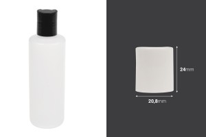 Couvercle du disque en plastique PP18 en noir ou blanc-2