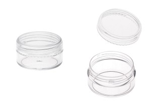 Acryl- Cremedose 10ml mit Deckel -12 Stücke-εικόνα_προϊοντική