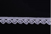 Δαντέλα κοπανέλι βαμβακερή λεπτή off white πλάτος 13 mm - 10 μέτρα το τεμάχιο