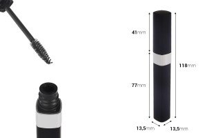 Flasche mit Mascara-Pinsel 10ml - 6 Stück-2
