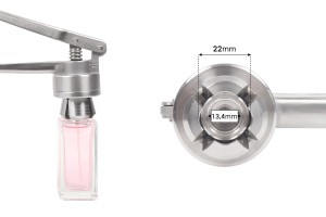 Metall-Verschließwerkzeug für Parfümflakons mit 15 mm Bördelverschluss-εικόνα_διαστάσεις