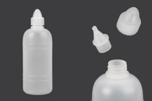 Flacon en plastique pour acétone ou eau bénite de 200 ml-1