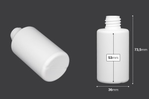 Flacon en plastique de 50 ml (PP 18)-2
