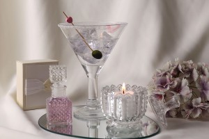 Candy buffet decoration glass jar with lid in size 86x107 mm-image_group