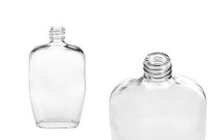 Flacon de parfum en verre 100 ml (18/415) - (commande minimum : 1 boîte)