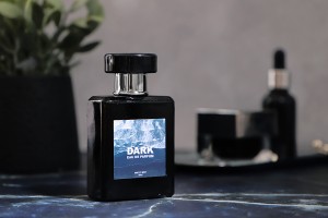 Set spray avec bouchon luxe noir pour flacons de parfum avec fermeture de sécurité à sertir 15 mm-5