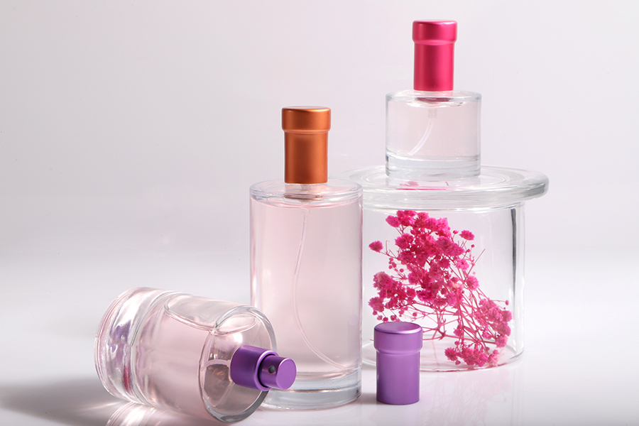 Μπουκάλι αρωμάτων 30 ml στρογγυλό με κλείσιμο ασφαλείας "Crimp" 15 mm
