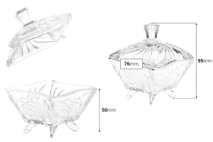 Deko Glas mit Deckel und Standfuß 95x76 mm-εικόνα_διαστάσεις