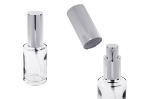 Flacon de parfum 30ml (18/415) avec spray argent brillant - (commande minimum : 1 boîte)-εικόνα_προϊοντική
