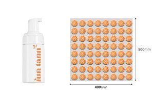 Etiketa të stampuara UV DTF në fletë 50x40 cm-εικόνα_διαστάσεις