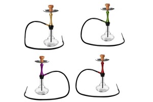 Narguilé de 53 cm avec base transparente